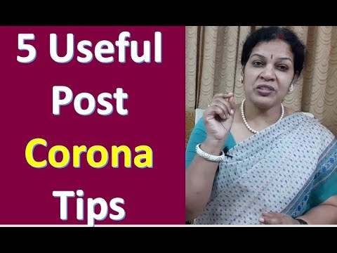 5 Useful Post Corona Tips  For Healthy Life