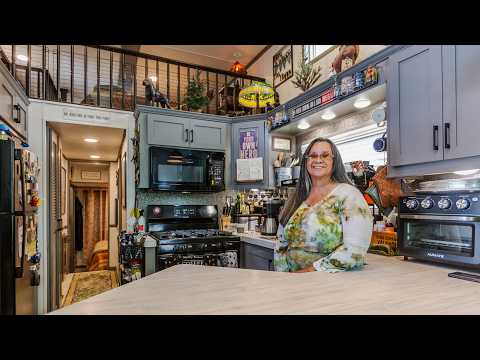 She Downsized into a 399 Sq Ft Tiny House - On Her Own & Thriving