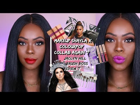 Makeup Shayla x Coulourpop Birthday Collab + Jaclyn Hill Brush Boss