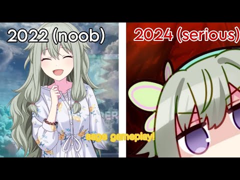 My gap of improvement in two years. [PROJECT SEKAI]