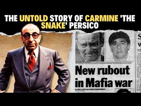 The Untold Story of Carmine 'The Snake' Persico : Mafia Boss Who Outsmarted Death and Betrayal!