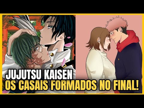 CASAIS FORMADOS NO FINAL DO EPÍLOGO DE JUJUTSU KAISEN