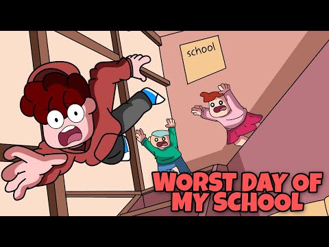 Worst day of my school | hindi animation storytime