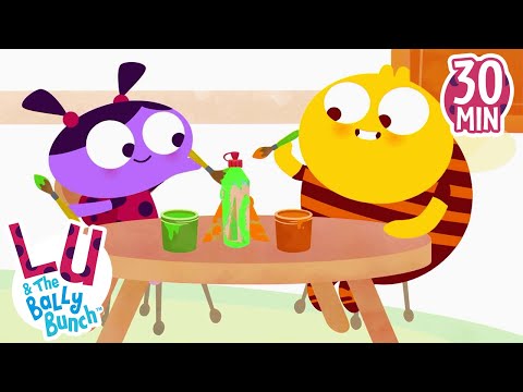 Space Rocket 🚀 | Learning Cartoons for Kids | Lu and the Bally Bunch | 9 Story Kids