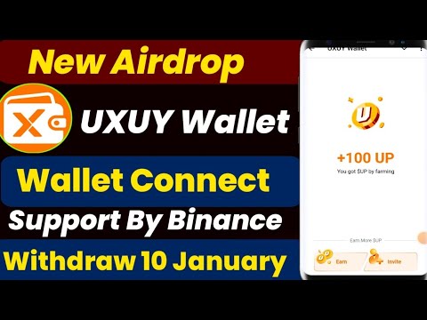 UXUY Airdrop | UXUY Wallet | UXUY Wallet Airdrop | New Airdrop update today | UXUY Wallet withdrawal