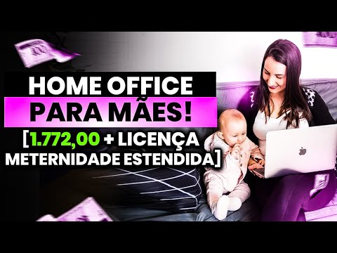 💻 VAGAS HOME OFFICE PARA MÃES TRABALHAREM EM CASA EM 2023 | TRABALHO REMOTO INICIANTES