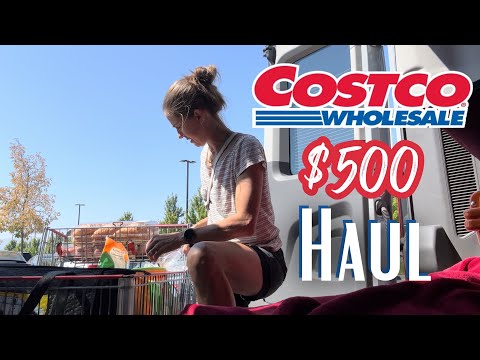 $500+ MONTHLY COSTCO GROCERY HAUL Food & Clothes for my Large Family of 7