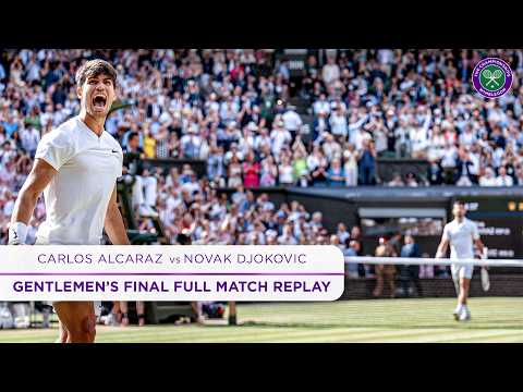 Carlos Alcaraz v Novak Djokovic | Gentlemen's Singles Final | Full Match Replay | Wimbledon 2024