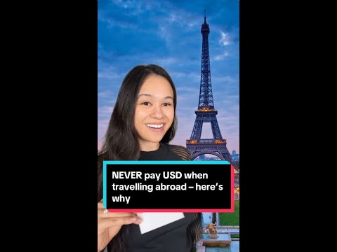 Here’s why you should NEVER pay USD when abroad 🤯🤫 #lawyer #erikataughtme #money #shorts