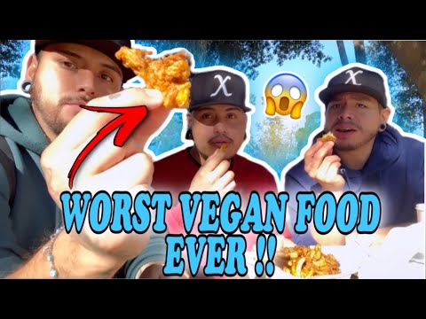 WORST VEGAN FOOD EVER | MUST WATCH 😱❗️ #vegan #Veganfood #veganMukbang #mukbang