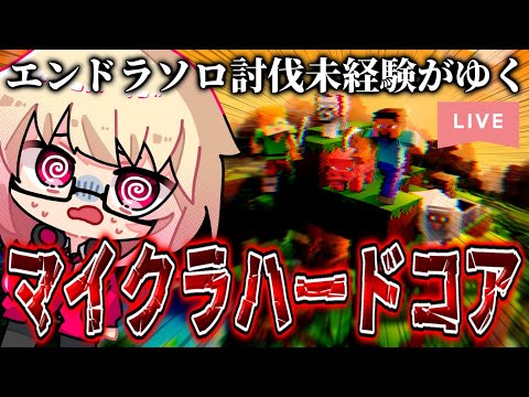 【マインクラフト】死んだら即配信終了！初挑戦ハードコア　#1【Minecraft】