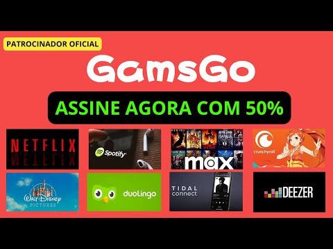 Assine GAMSGO Tenha Acesso Streaming Por Assinatura com 50% EP PUBLI #areligiaocerta