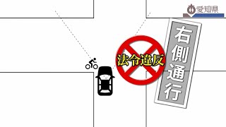 自転車安全利用啓発動画「交通ルール遵守編」