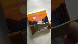 Varnish w/ me🤍 #artist #artchannel #paintingchannel #acrylic #paintings #paintingtutorial #trending