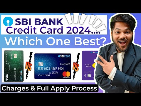 Best Sbi Credit Card 2024 Apply Online || SimplyClick Credit Card Vs SimplySave Vs SBI Cashback Card