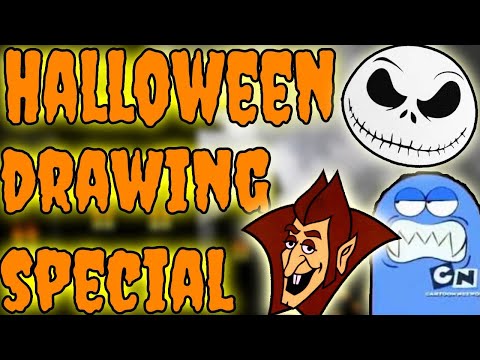 Halloween Drawing Special with My Sister!