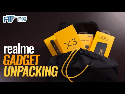 The BEST and LATEST tech from Realme - Realme Gadget Unpacking Video