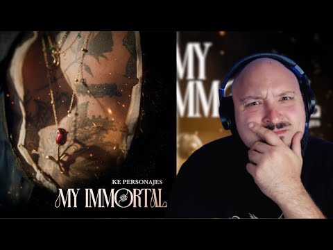 Ke Personajes - My Immortal // BATERISTA REACCIONA // Nacho Lahuerta