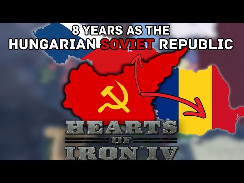 I Spent 8 Years as Soviet Hungary in Hearts of Iron IV