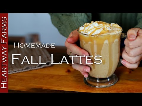 Better than Starbucks... by a LOT! Cozy Maple and Apple Fall Lattes