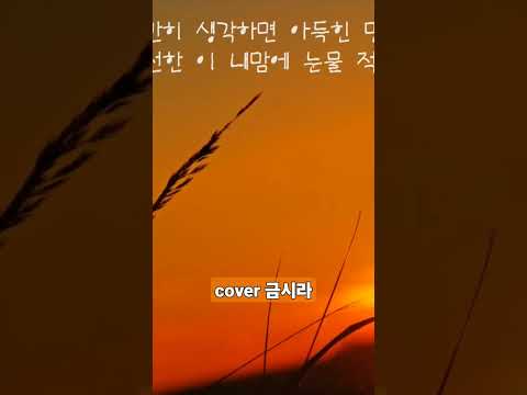 아득히 먼 곳/나의아저씨OST./맑고 청아한 목소리 cover 금시라