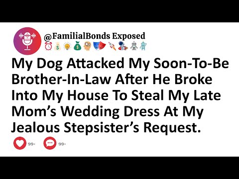 My Dog Attacked My Soon-To-Be Brother-In-Law After He Broke Into My House To Steal My Late Mom’s...