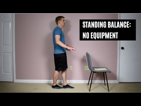 Balance Exercises at Home No Equipment