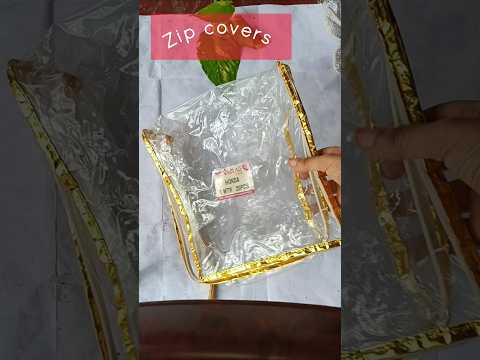 Blouse piece covers #shortsfeed #shortsaday #shorts #zipcovers #storageboxes #tips #harikahomemakes