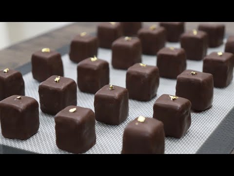 禁断の最強コスパ！材料2つの水とチョコで生チョコの作り方 Sweets made only with water and chocolate 【バレンタイン】Valentine