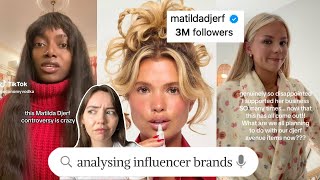 Matilda Djerf drama & the issue with brands built off influencer followings