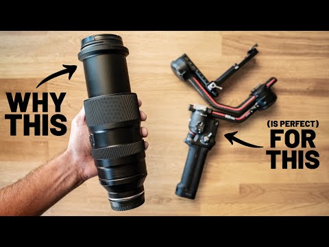 You need to try the 35-150mm on a Gimbal