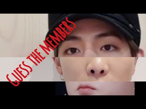 Guess the BTS members by their facial features | Level: Hard | S Pro