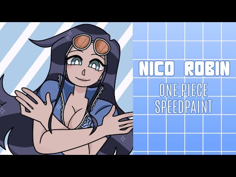 Nico Robin // One piece Speedpaint