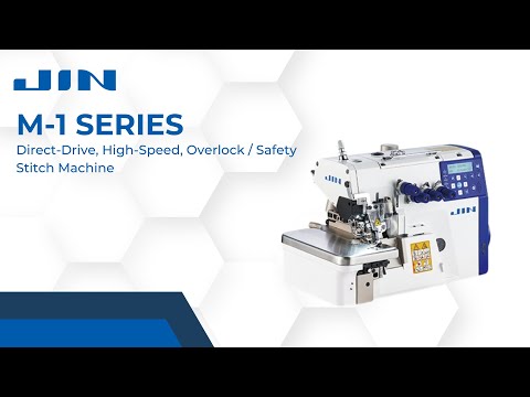 JIN M-1 Series Direct-Drive High-Speed Overlock/Safety Stitch Machine. SMX India