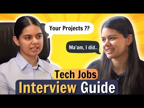 Tech Jobs Interview Guide 2024 | Mistakes to Avoid for Placements & Internships