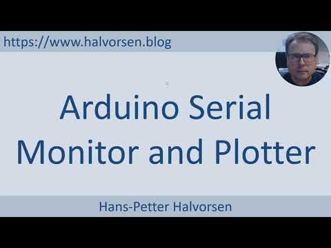 Arduino Serial Monitor and Plotter