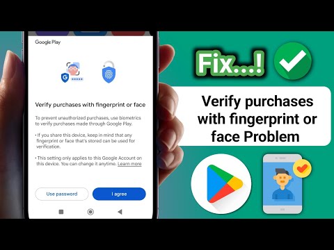 Play Store Verify Purchase With Fingerprint Or Face | Verify Purchase With Fingerprint Or Face