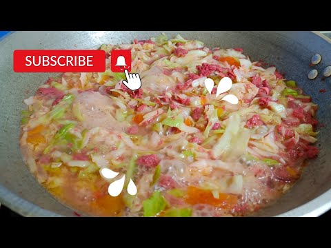 Ginisang Repolyo with Corned Beef | MC Channel