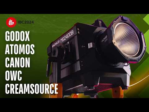 GODOX, Atomos, Canon, OWC and Creamsource | IBC Show 2024 Coverage | Day 2