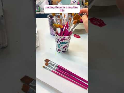 Follow for more tips! #paintbrush #paintingtip