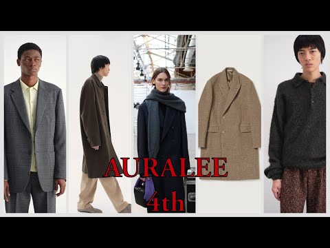 【ウィメンズチェスター登場】AURALEE 何買う動画pt.4【モヘア|キャメル|ブルーフェイス】