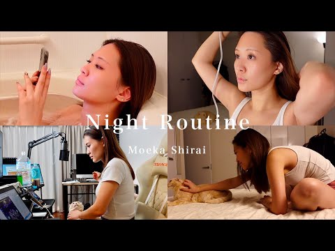 ゲーム配信者のナイトルーティーン☽✰⋆【Night Routine】| スキンケア