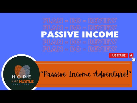 Week 1 Passive Income Review: Stats & Strategy for Success! 📈 | Plan, Do, Review