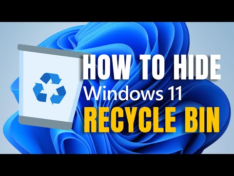 How to Hide Recycle Bin Icon in Windows 11