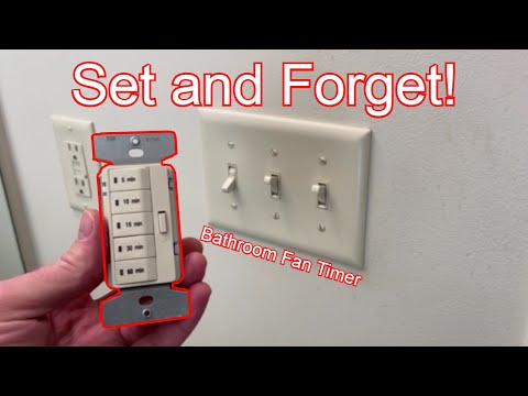 Install Bathroom Fan Timer Switch