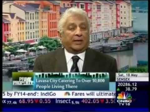 Mr. Ajit Gulabchand talk about Lavasa on CNBC TV18