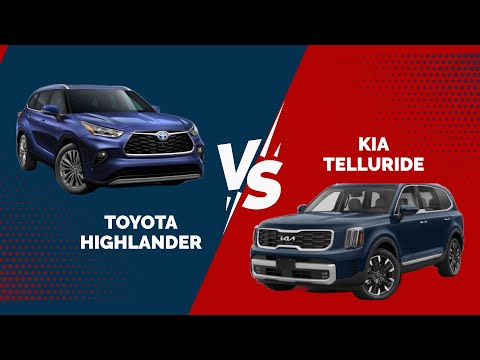 Toyota Highlander Vs Kia Telluride | Which Midsize Suv is Best?