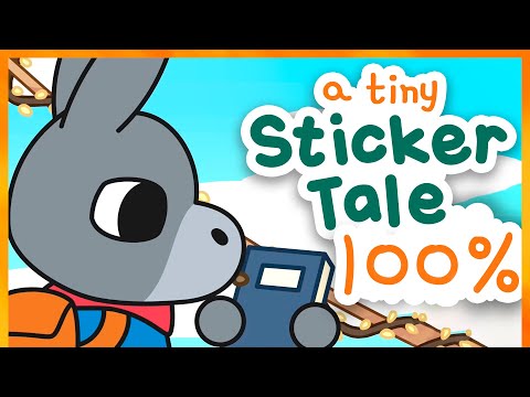 A Tiny Sticker Tale - Full Game Walkthrough (No Commentary) - 100% Achievements