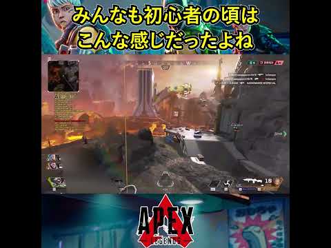 みんなも初心者の頃はこんな感じだったよね【Apex Legends】