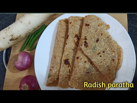 Radish Parata|Perfect Mooli Parata|ఆరోగ్యవంతమైన ముల్లంగి పరాటా ఇలా చేసి చూడండి చాలా బాగుంటుంది